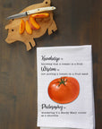 Tomato is a Fruit Knowledge Kitchen Towel
