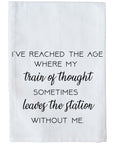 Train of Thought Kitchen Towel