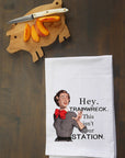 Trainwreck Kitchen Towel