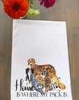 Where My Pack Is Kitchen Towel