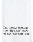 Zip A Dee Kitchen Towel