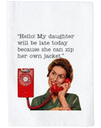 Zip Own Jacket Kitchen Towel