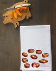 I Love You More Than Chocolate Kitchen Towel