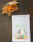 Grey Watercolor Easter Bunny