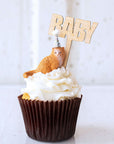 Baby Wood Cake Topper
