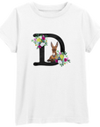 Floral Animal Alphabet Tee
