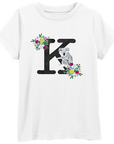 Floral Animal Alphabet Tee
