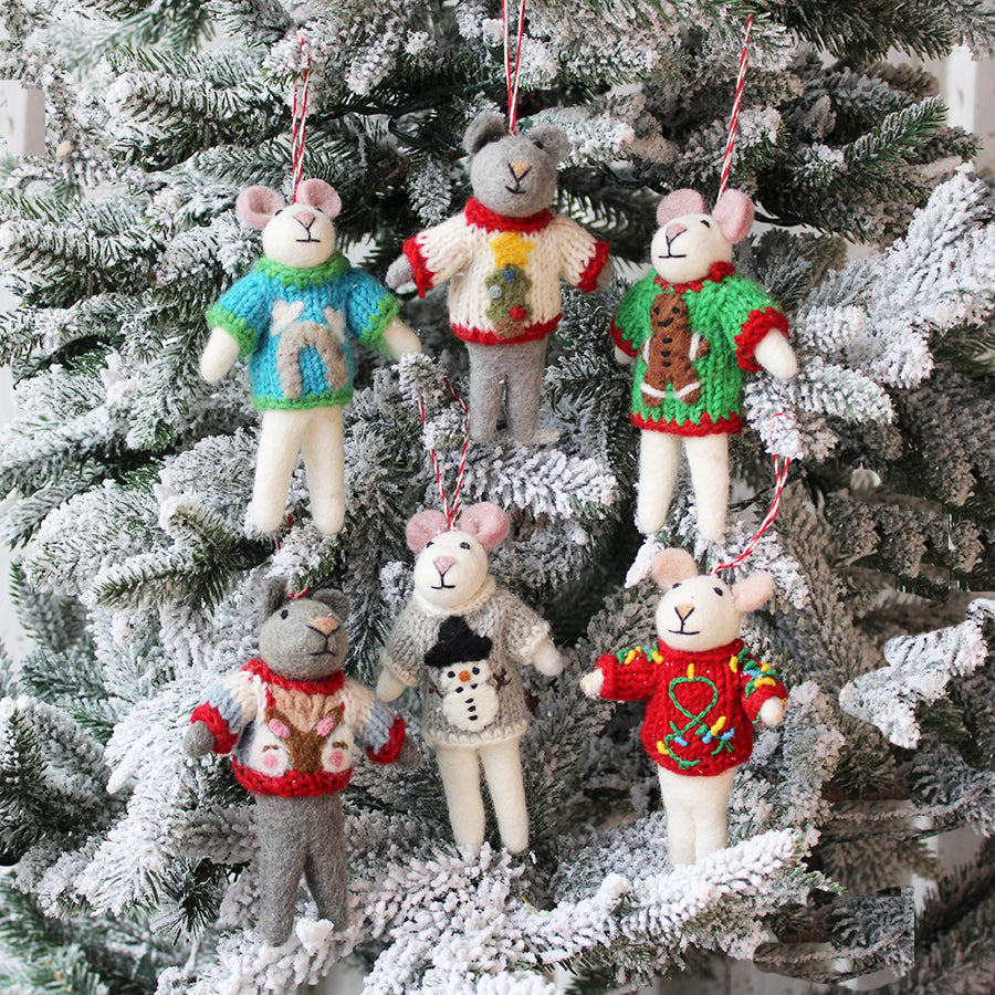 Mice Ornaments