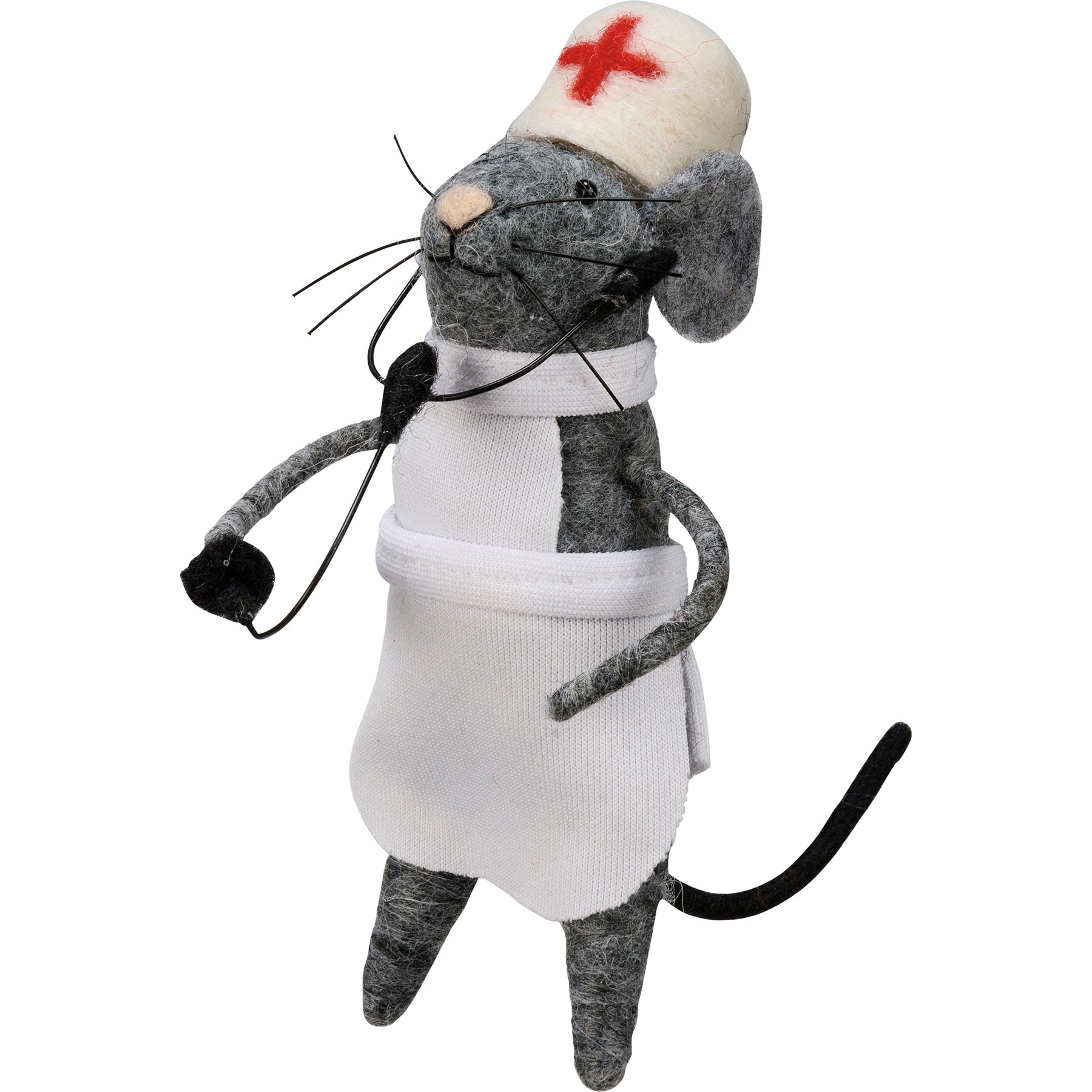 Nurse Mouse Ornament