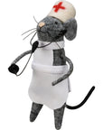 Nurse Mouse Ornament