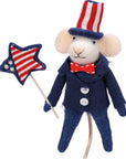 Uncle Sam Mouse Ornament