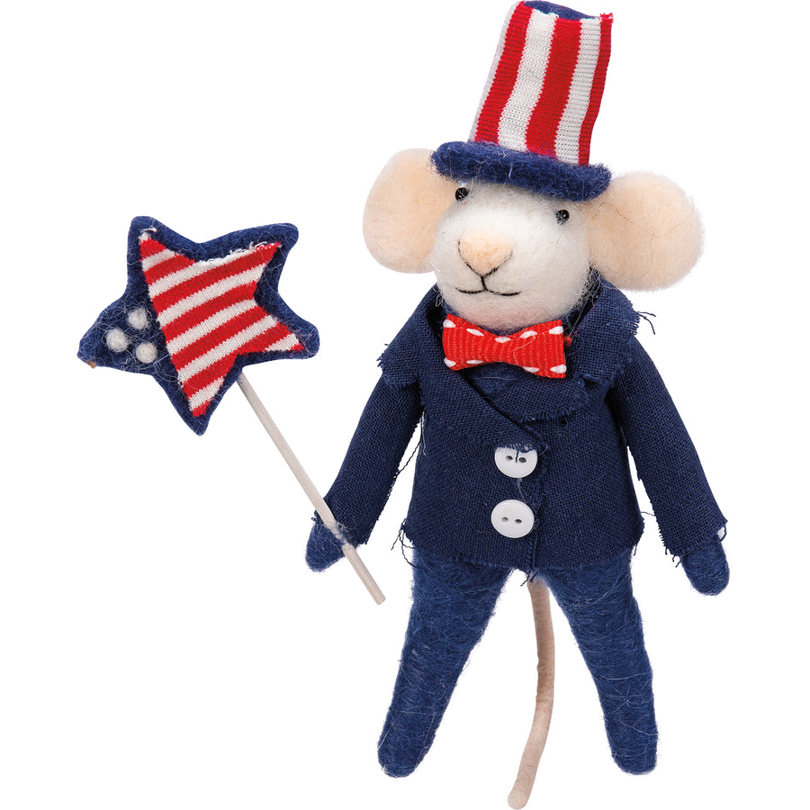 Uncle Sam Mouse Ornament