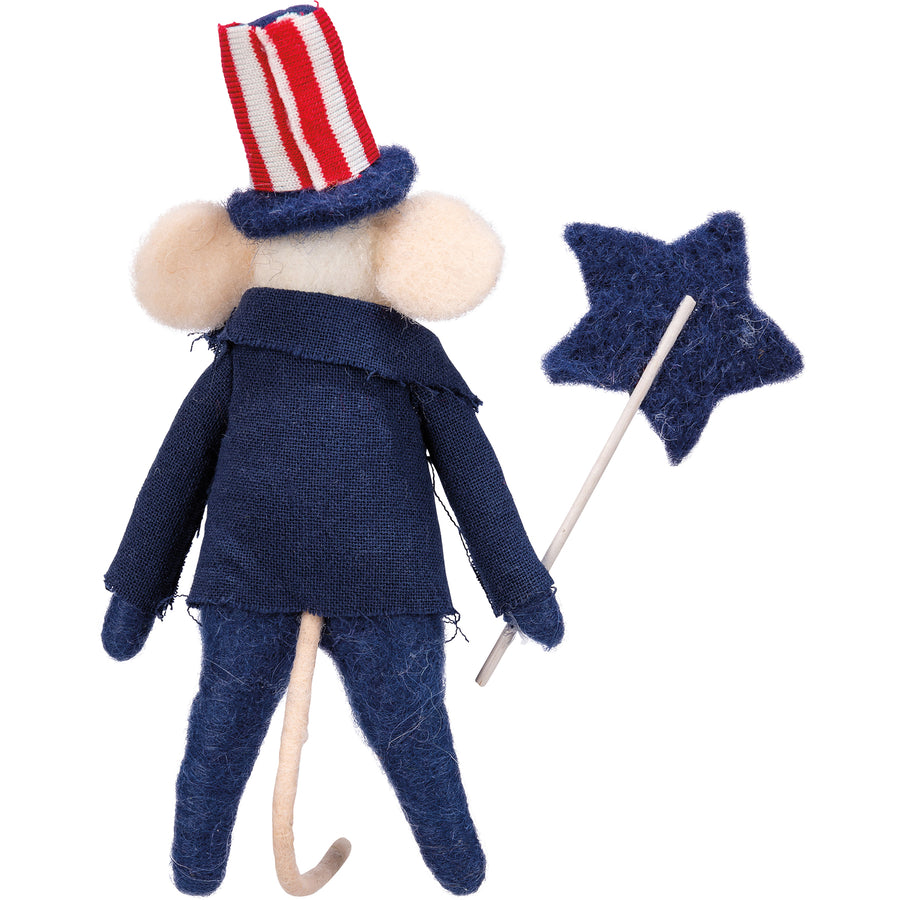 Uncle Sam Mouse Ornament