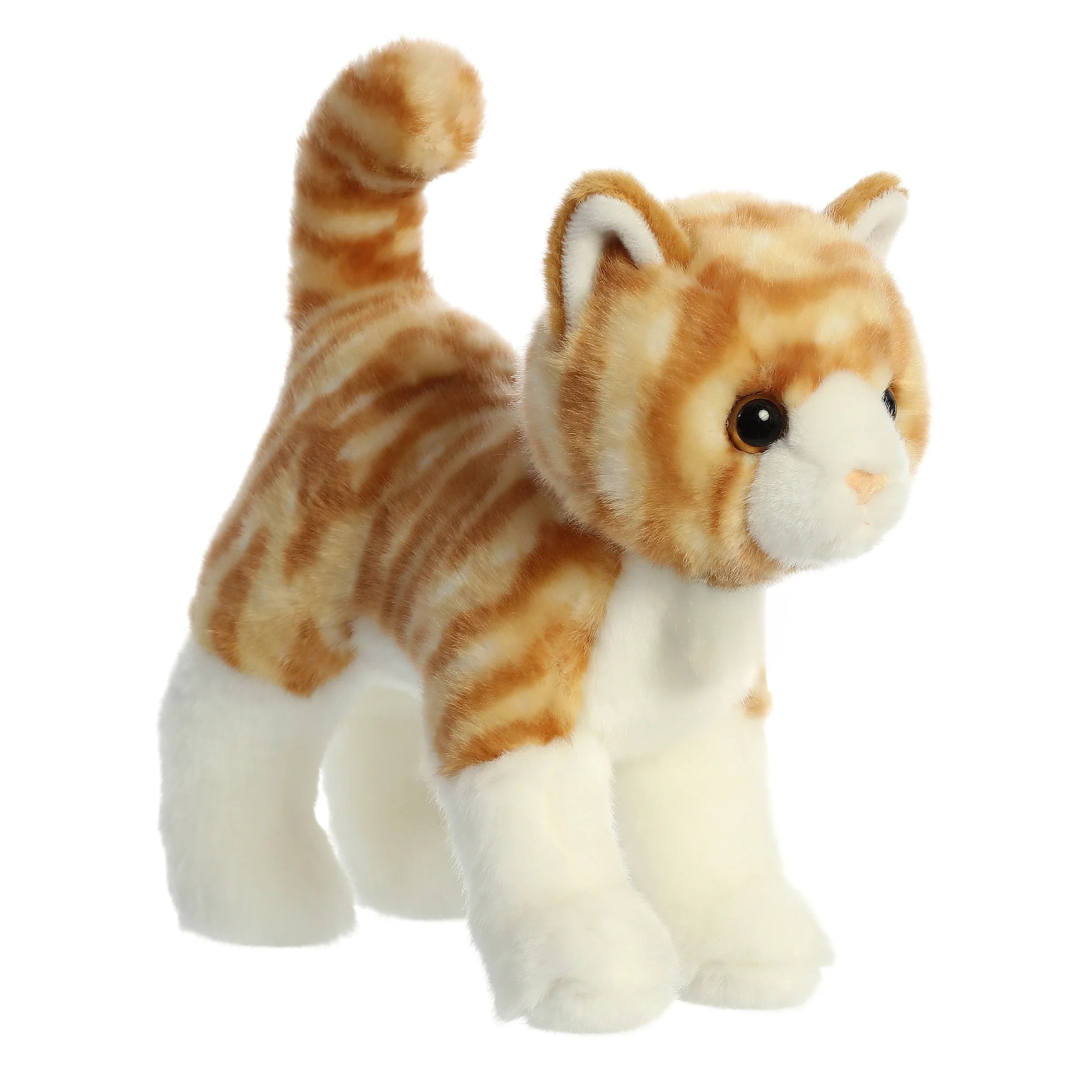 Plush Kitty Toy With Personalized Tag