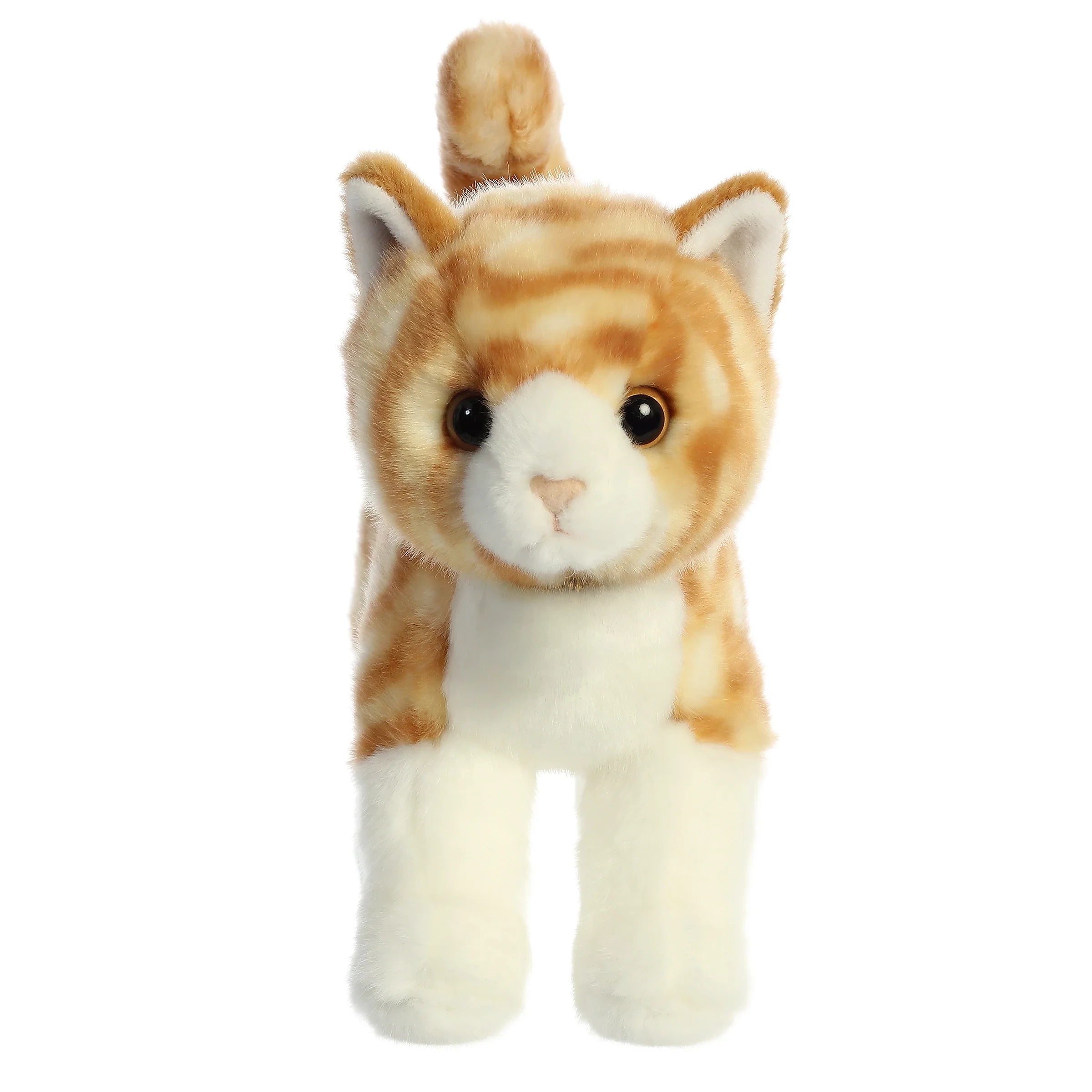 Plush Kitty Toy With Personalized Tag