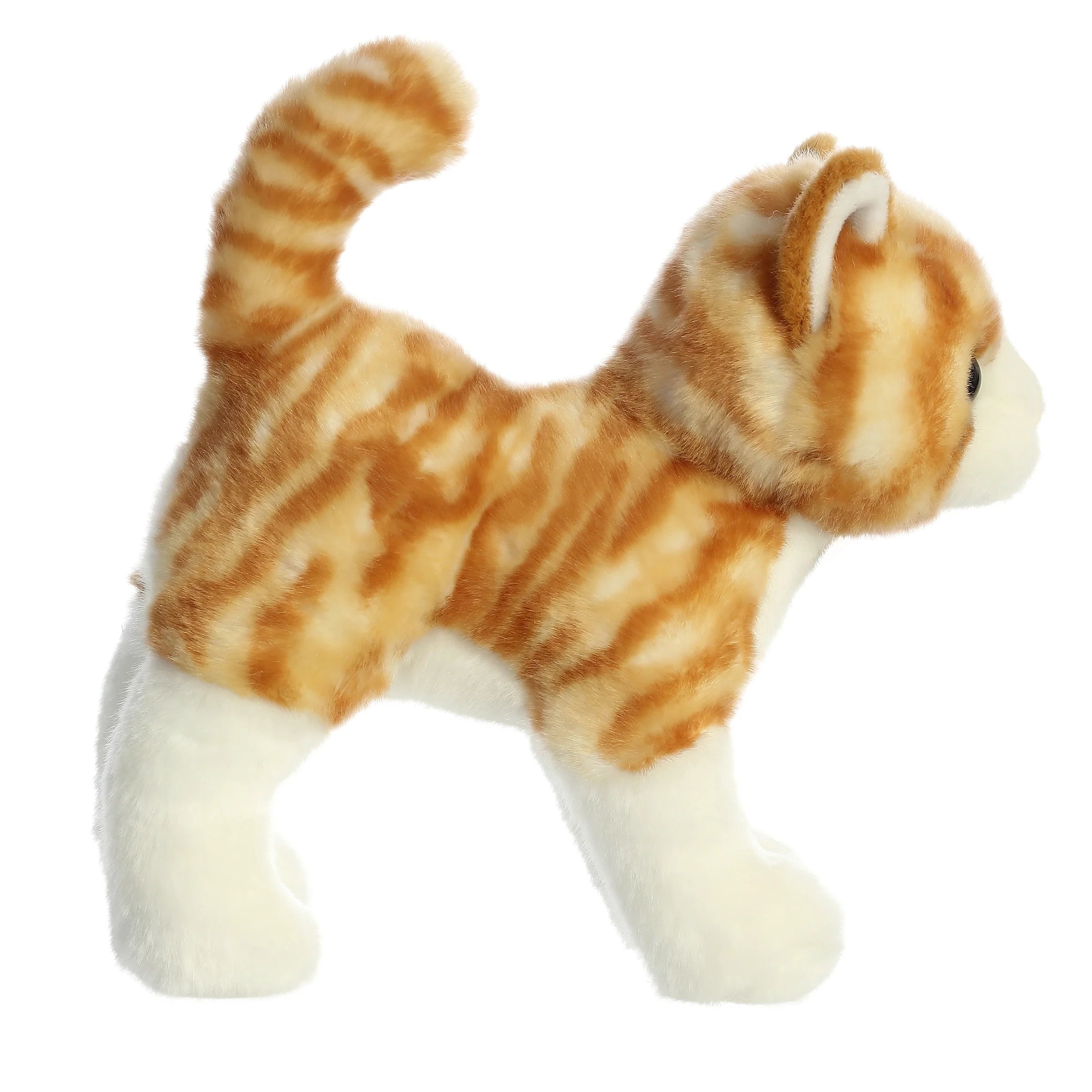 Plush Kitty Toy With Personalized Tag