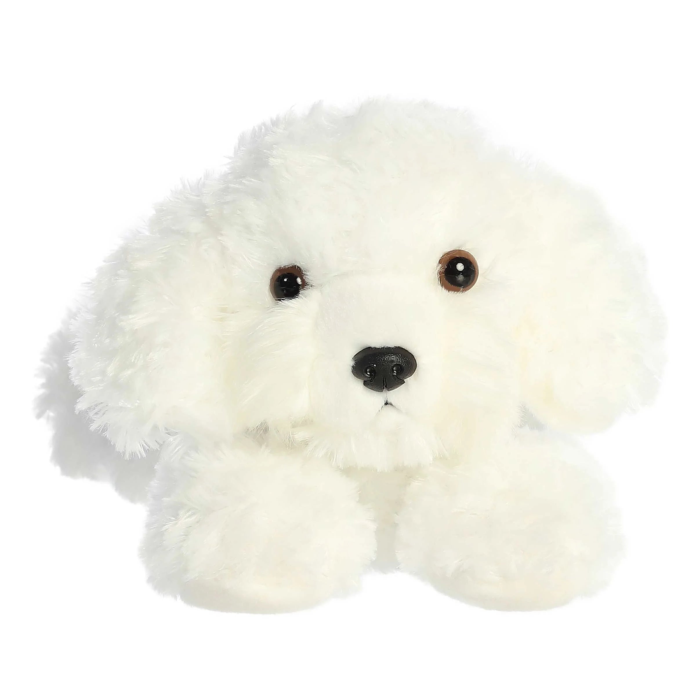 Plush Puppy Dog Toy With Personalized Tag