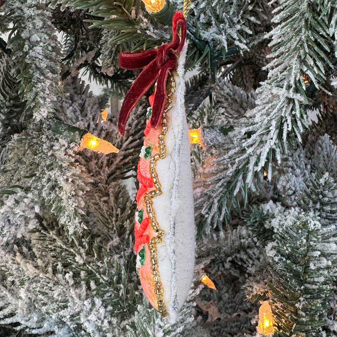 Felt Christmas Tree Personalized Ornament