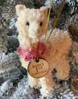 Baby Girl Llama Personalized Christmas Ornament