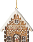 Gingerbread House Cookie Ornament