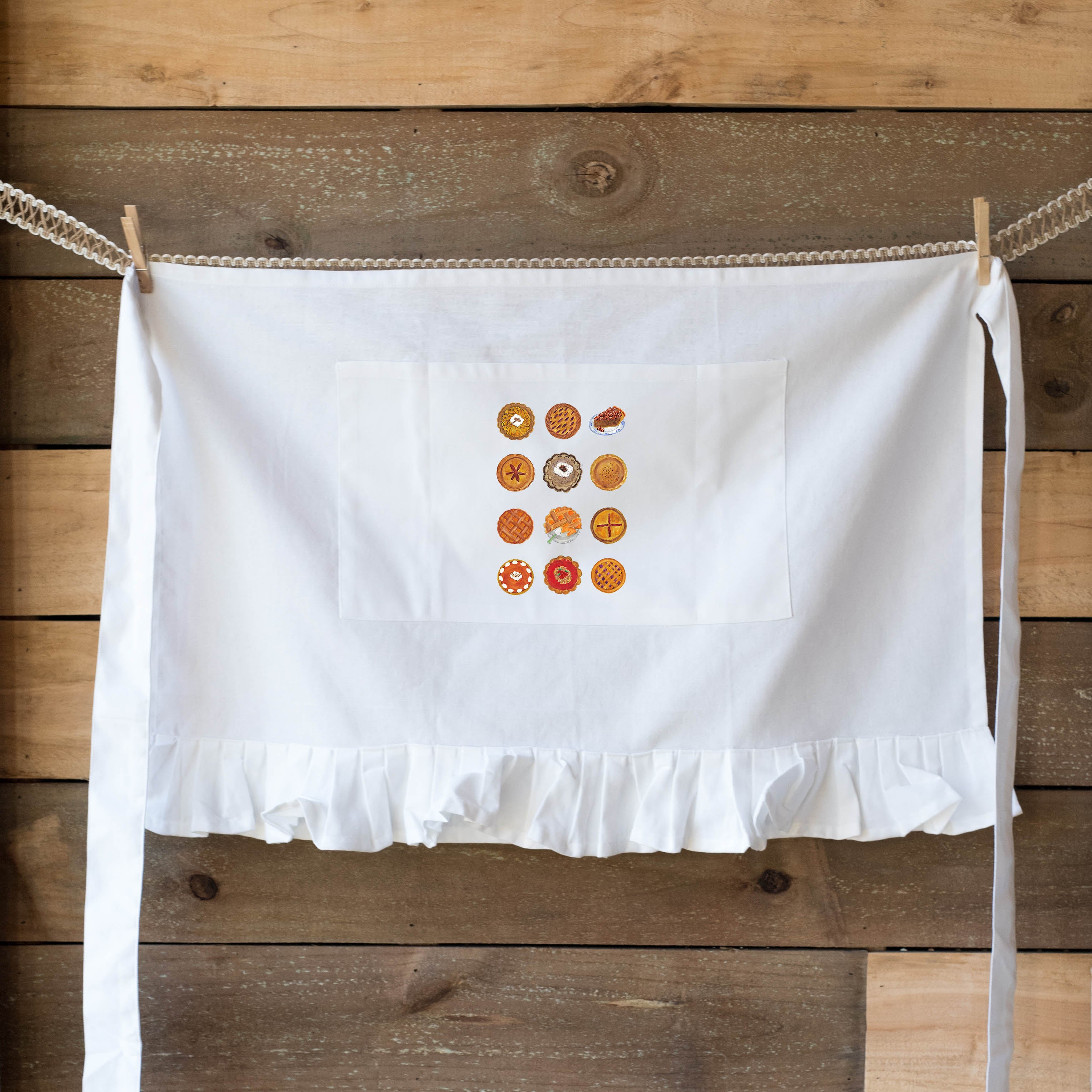 Pie Collage Apron