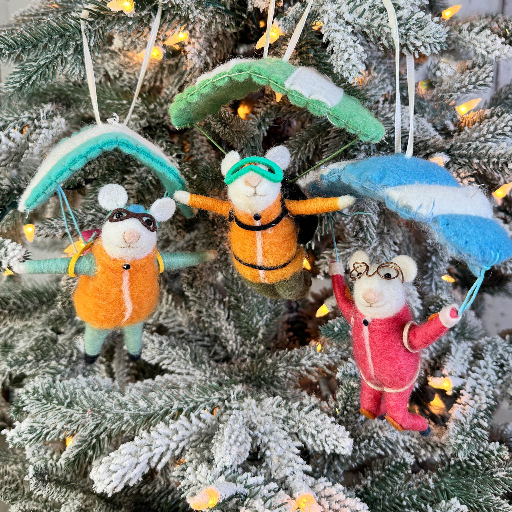 Air Sports Mouse Ornament