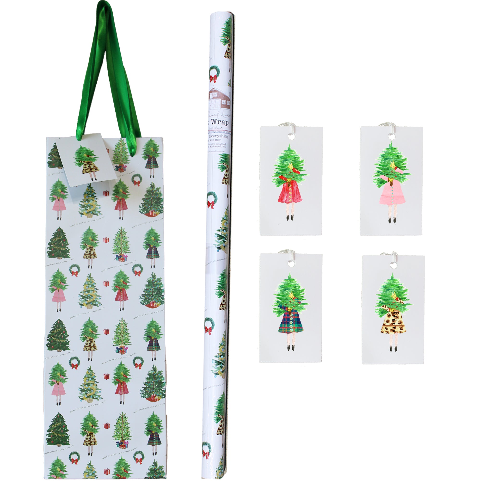 Merry Everything... Wine Gift Bag