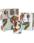 Paper Gift Bag Set - Pinecones