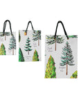 Paper Gift Bag Set - Christmas Pines