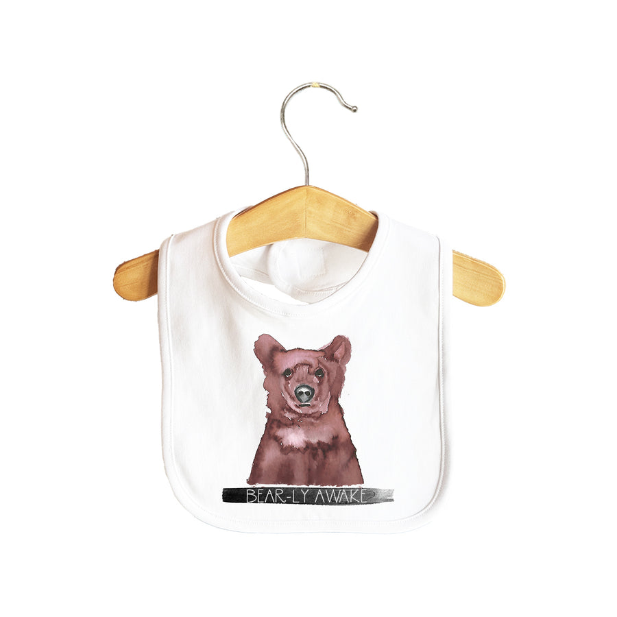 Bearly Awake Baby Bib