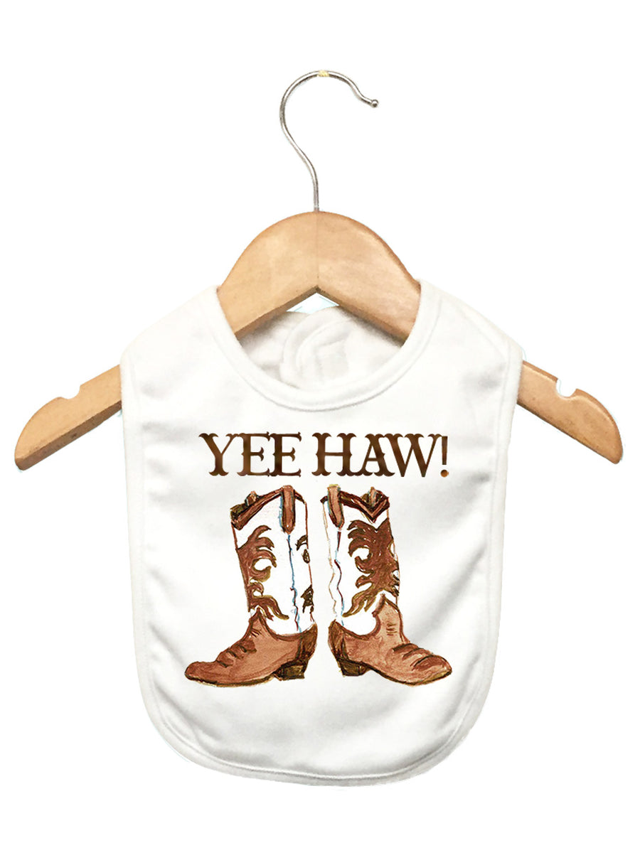 Yee Haw Baby Bib