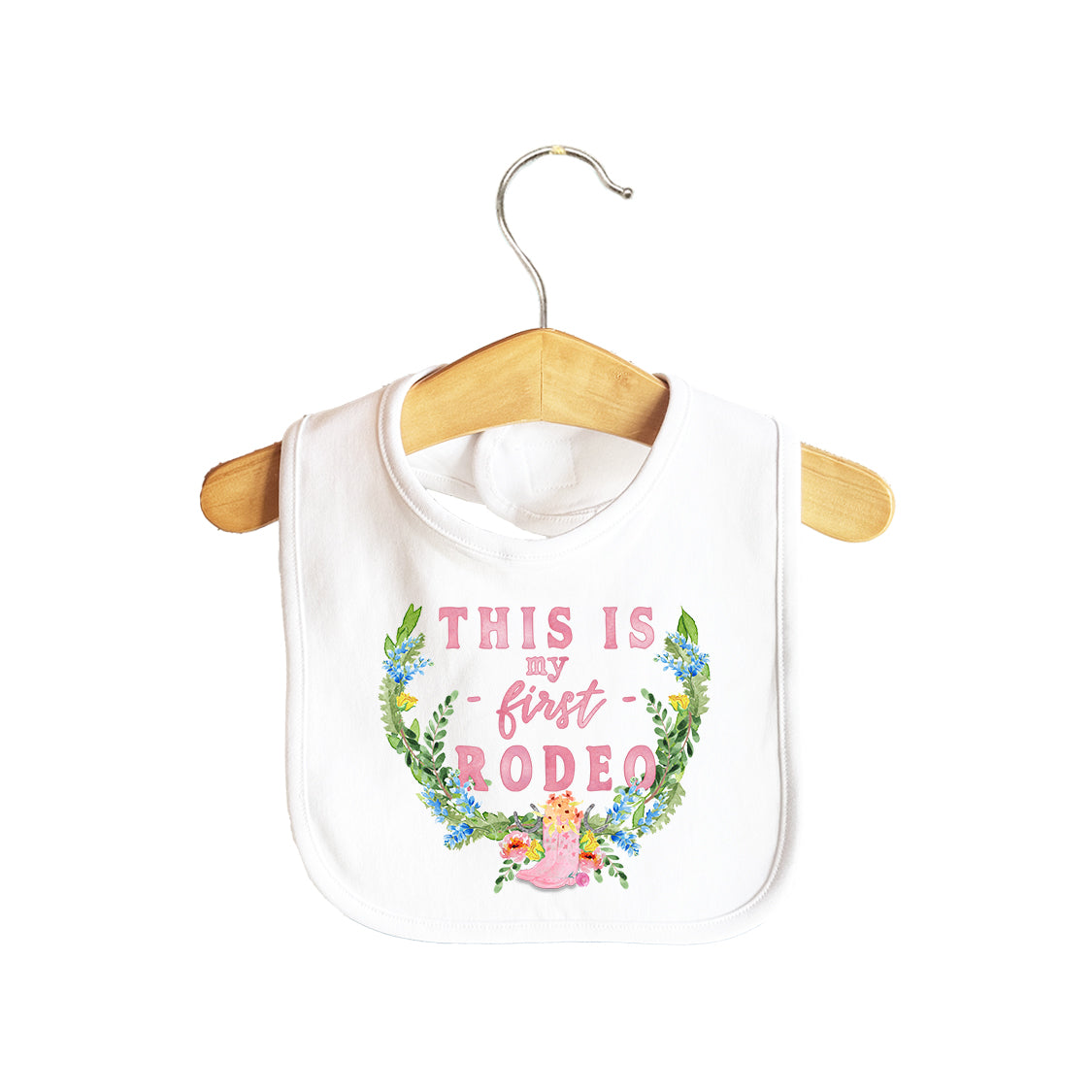 This Is My First Rodeo Baby Bib