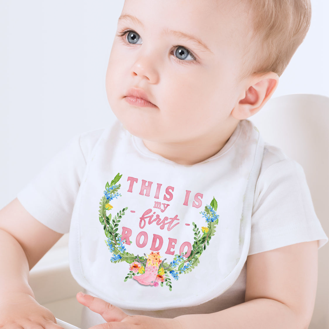This Is My First Rodeo Baby Bib