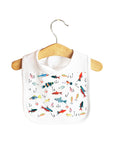 Fishing Lures Collage Baby Bib