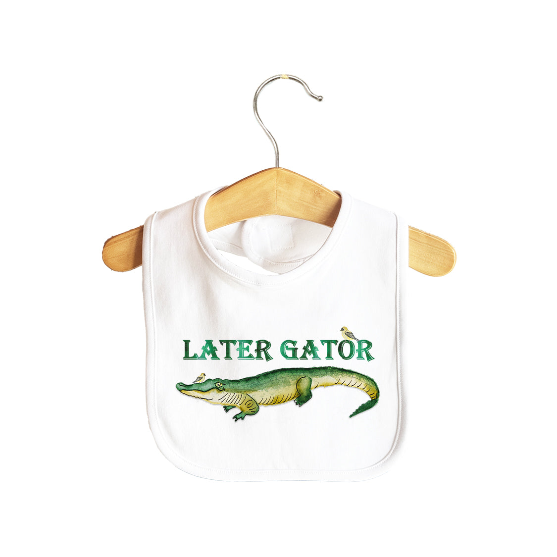 Later Gator Baby Bib