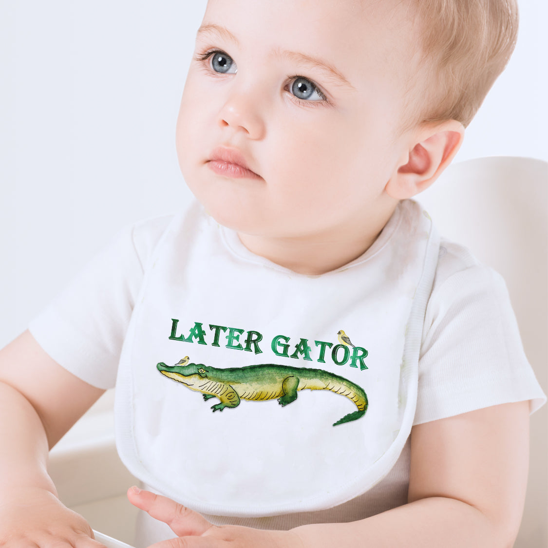 Later Gator Baby Bib
