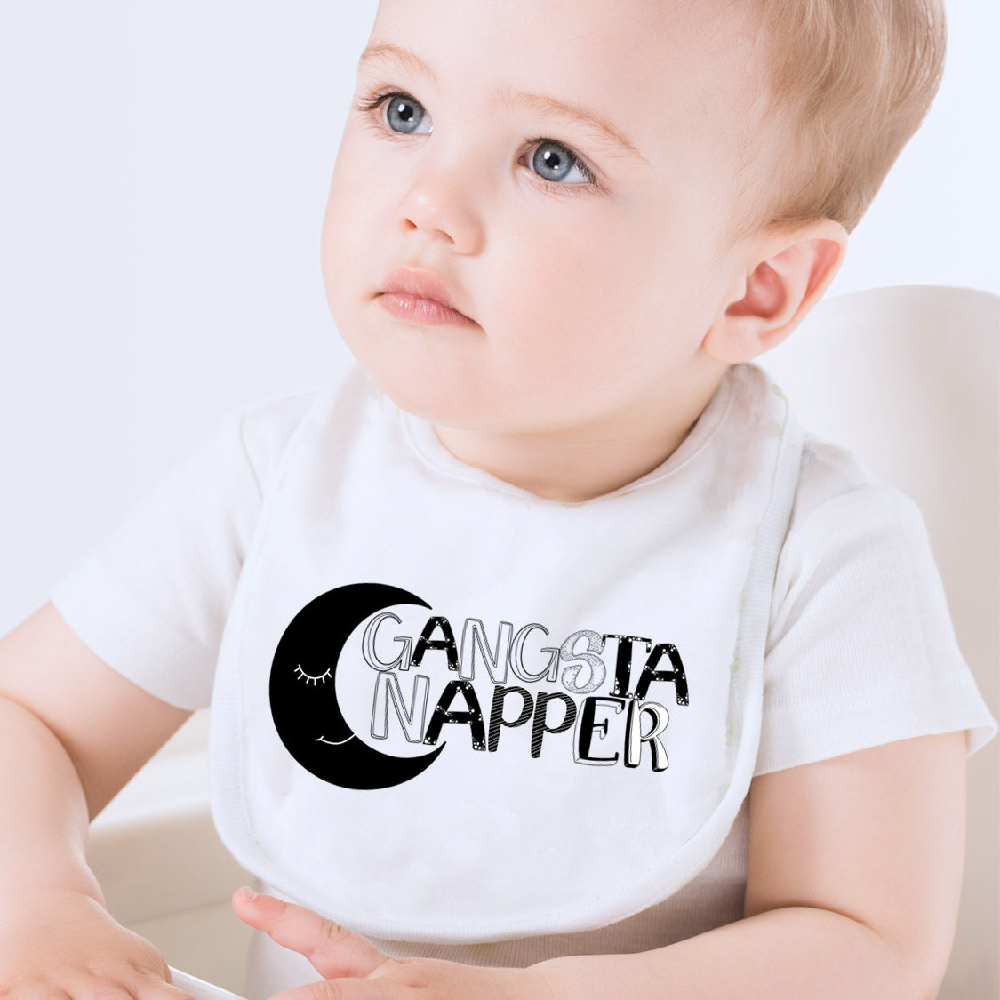 Gangsta Napper Baby Bib