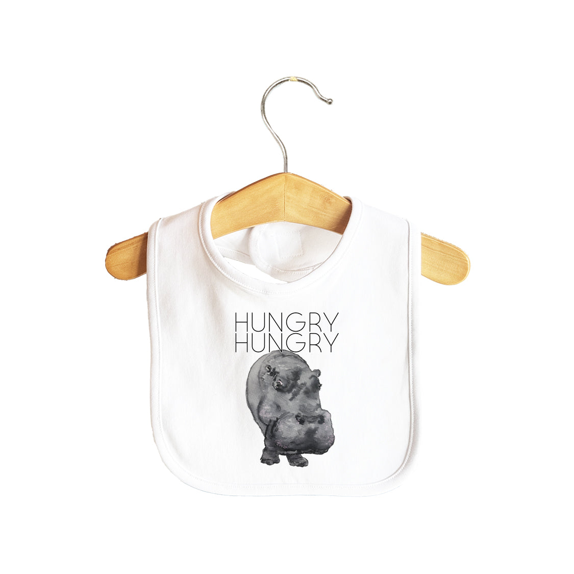 Hungry Hungry Hippo Baby Bib