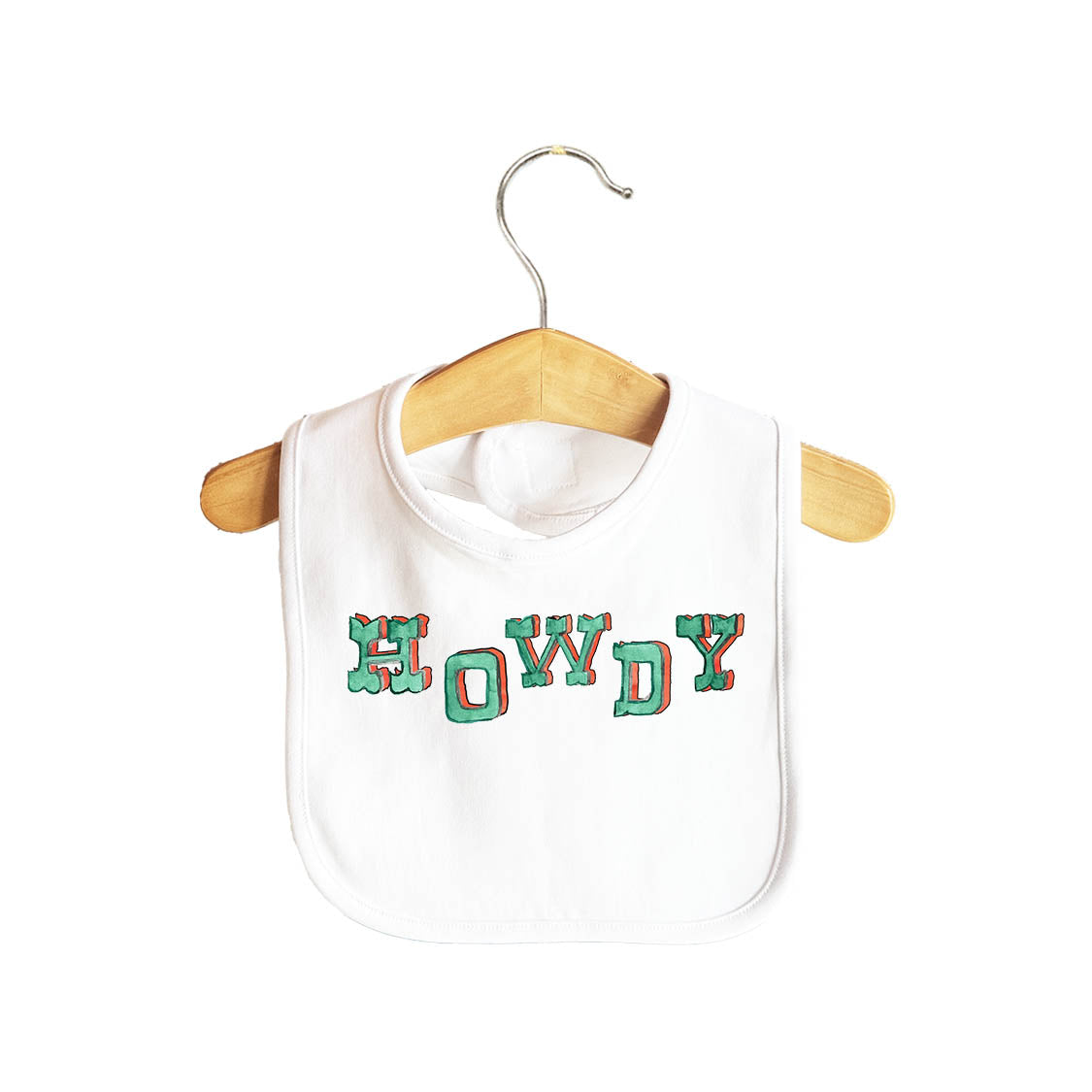 Howdy Baby Bib
