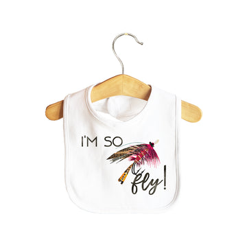 I'm So Fly Baby Bib