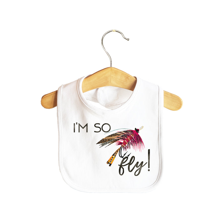 I'm So Fly Baby Bib