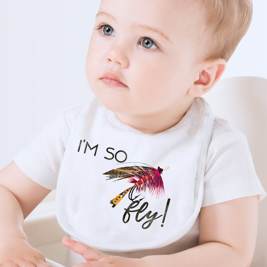 I'm So Fly Baby Bib