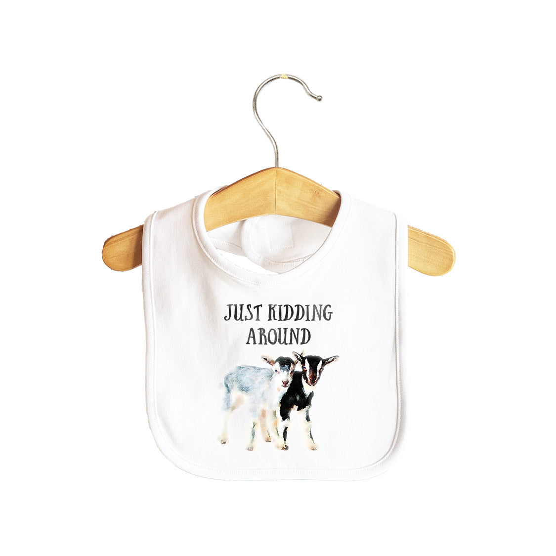 Just Kidding Around Baby Bib