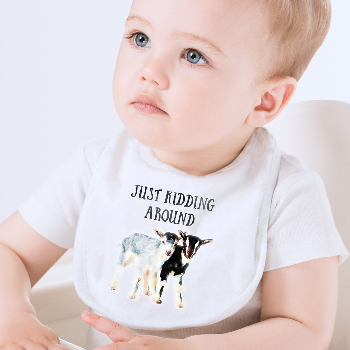 Just Kidding Around Baby Bib