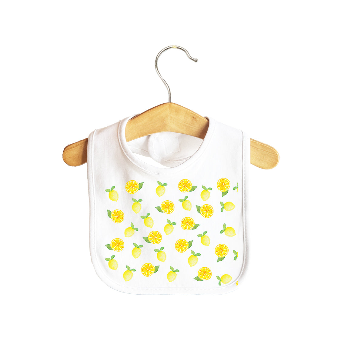 Lemon Collage Baby Bib