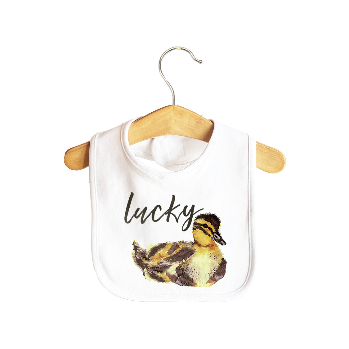 Lucky Duck Baby Bib