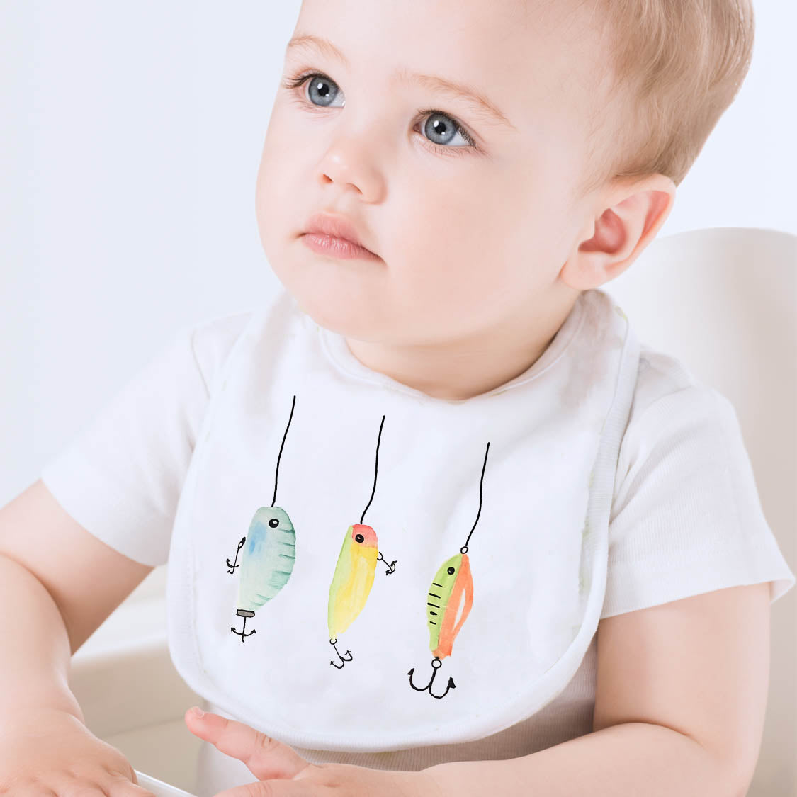 Fishing Baby Bib