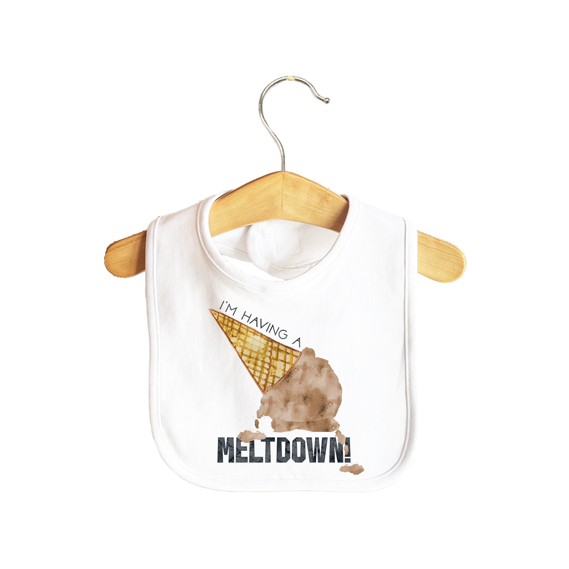 Having a Meltdown Baby Bib