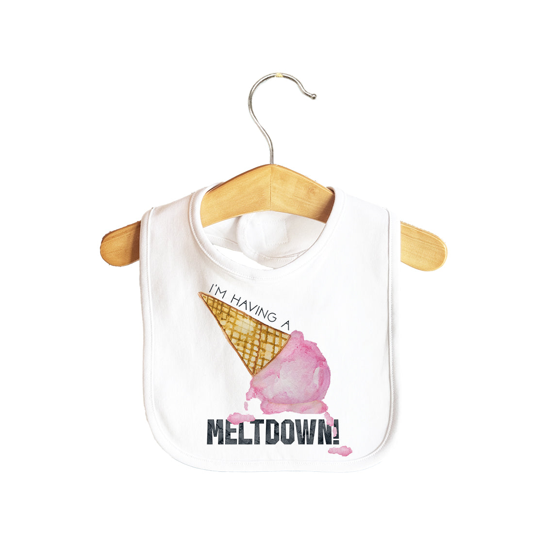 Having a Meltdown Baby Bib