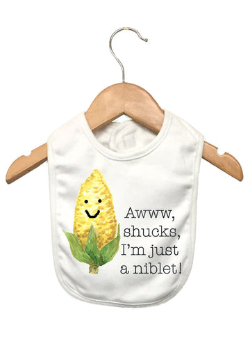 Just A Niblet Baby Bib